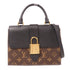 LOUIS VUITTON LV GHW Locky BB 2 Way Shoulder Bag M44141 Monogram Brown Black