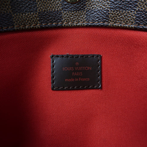 LOUIS VUITTON LV GHW Bloomsbury PM Shoulder Bag N42251 Damier Ebene Brown v3