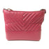 CHANEL CC Gabrielle Shoulder Bag Leather Red