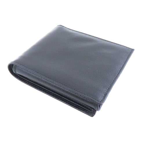 PRADA Wallet 2M1167 Calfskin Leather Black
