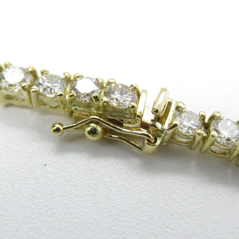 FINE JEWELRY 21.30ct Diamond Necklace 18K Yellow Gold