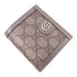 GUCCI GG SHW Ophidia Wallet 732016 Coated Canvas Leather Gray