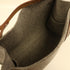 HERMES PHW Cavallic Shoulder Bag Tote Bag Felt Grey/Brown