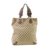 GUCCI GG GHW Tote Bag Handbag 154372 GG Canvas Brown