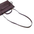 CELINE GHW Belt Bag 2 Way Shoulder Handbag U-AT-0128 Calfskin Leather Purple
