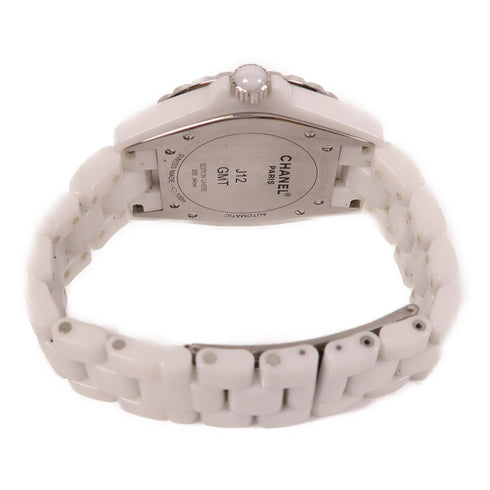 CHANEL CC J12 GMT Automatic Watch H2126 Ceramic White