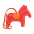 HERMES Redeo MM Charm Swift Leather Orange