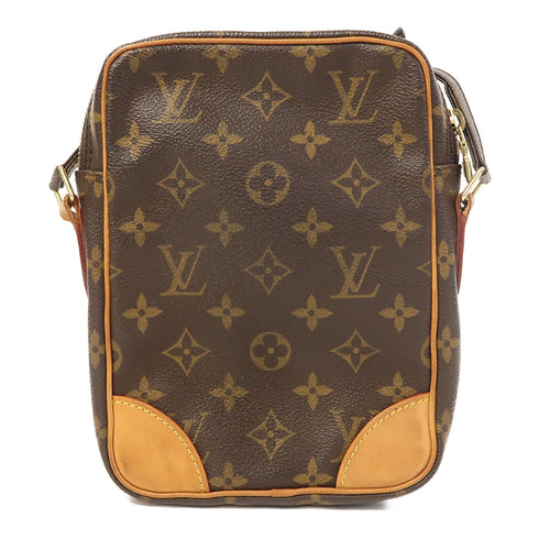 LOUIS VUITTON LV GHW Danube Shoulder Bag M45266 Monogram Brown