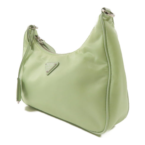 PRADA SHW Re-Edition 2005 Shoulder Bag Nylon Green