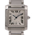 CARTIER Tank Francaise 2302 Automatic Watch Stainless Steel White