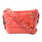 CHANEL CC Gabrielle Small Chain Shoulder Bag Calfskin Leather Orange