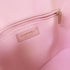 CHANEL CC GHW Small Chain Hand Shoulder Bag Tweed AS3969 Pink