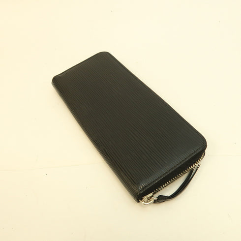 LOUIS VUITTON LV SHW Zipper Long Wallet Epi Leather M60915 Black