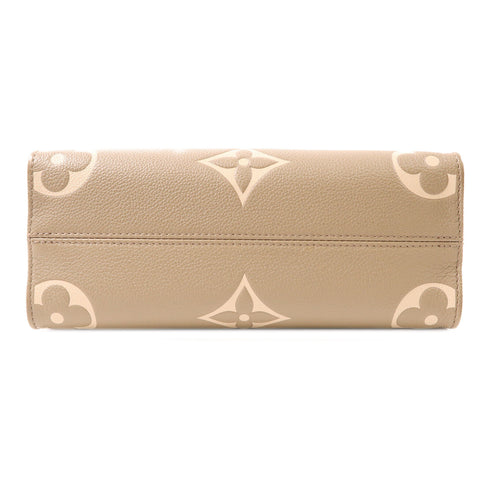 LOUIS VUITTON LV GHW OnTheGo PM Shoulder Bag M45779 Monogram Empreinte Gray