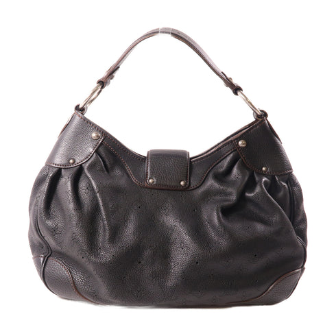 LOUIS VUITTON LV SHW Mahina XS Shoulder Bag Monogram Mahina Black