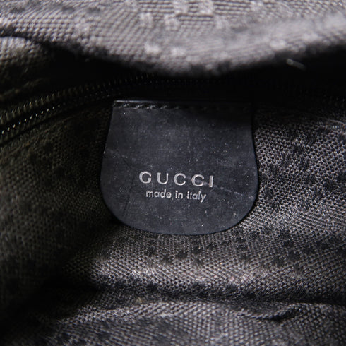 GUCCI GG SHW Shoulder Bag 000-2058-0509-5 Canvas Black