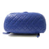 CHANEL Quilted CC SHW Backpack Rucksack Lambskin Leather Blue