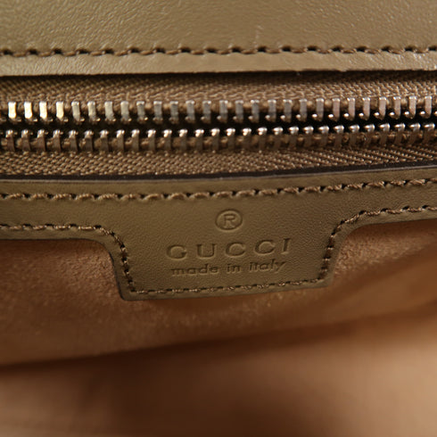 GUCCI GG SHW Mini Petite GG 2 Way Shoulder Bag 739722 PVC Coated Canvas Brown