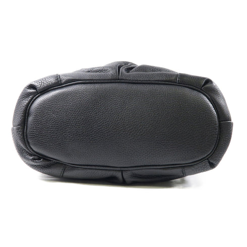 GUCCI GG SHW Shoulder Bag Calfskin Leather 247902 Black