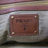 PRADA GHW Tote Bag Handbag BR4252 Canvas Brown