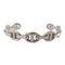 HERMES Chaine D'Ancre Enchainee Bangle Accessories 925 Sterling Silver