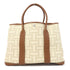 HERMES PHW Garden Party PM Hand Bag/Tote Bag Canvas Gold/Beton