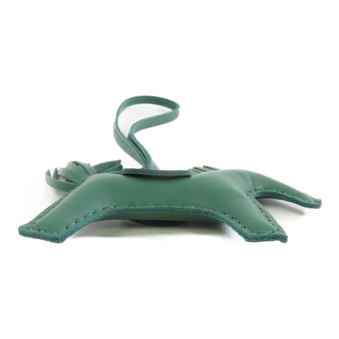 HERMES Rodeo PM Charm Veau Swift Leather Green