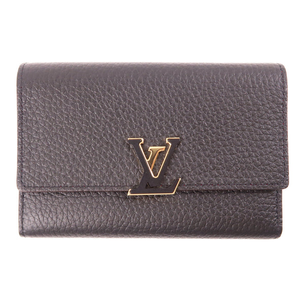 LOUIS VUITTON LV GHW Capucines Wallet M62157 Taurillon Leather