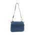 Chloe GHW Sacs Porte Epau 2way Shoulder Bag Calfskin Leather Blue