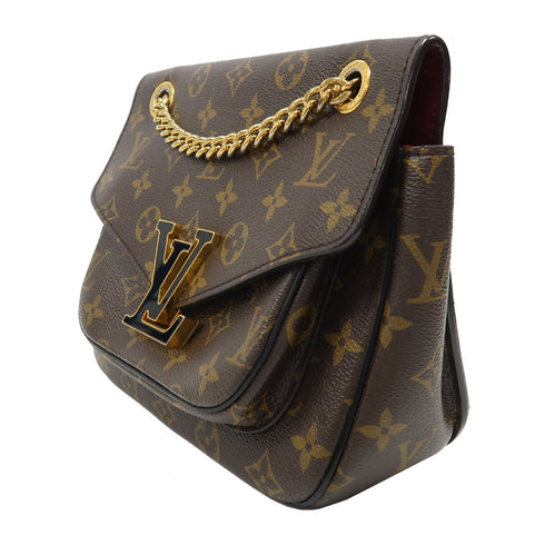 LOUIS VUITTON LV GHW Passy Bag Chain Shoulder Bag M45592 Monogram Brown