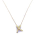 TIFFANY&CO X Pendant Accessories Necklace 18K Yellow Gold