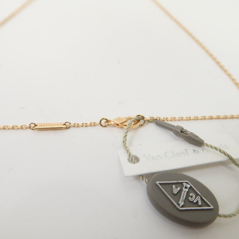 Van Cleef & Arpels Vintage Alhambra Necklace VCARP2R300 18K Pink Rose/Diamond