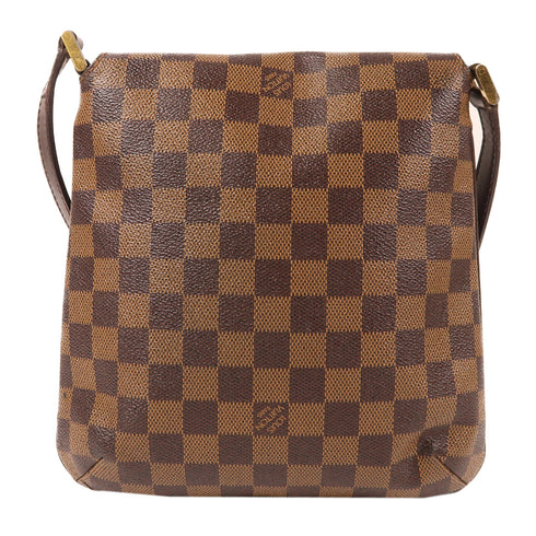 LOUIS VUITTON LV GHW Musette Salsa Shoulder Bag N51300 Damier Brown v1