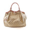 GUCCI GG GHW Sukey Hobo Shoulder Bag 211943 Canvas Brown