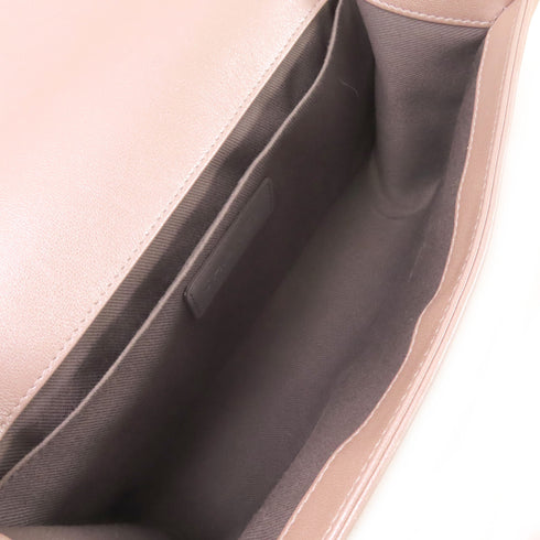 CHANEL Quilted SHW CC Boy Chanel Shoulder Bag Lambskin Leather #15932042 Pink