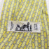 HERMES Tie Silk Yellow