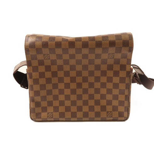 LOUIS VUITTON LV GHW Naviglio Shoulder Messenger Bag N45255 Damier Brown