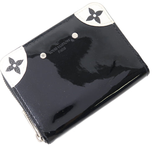 LOUIS VUITTON LV SHW Coin Card Case Purse M67665 Vernis Black