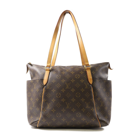 LOUIS VUITTON LV GHW Totally MM Shoulder Bag M56690 Monogram Brown