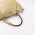 COACH GHW Shoulder Bag J1548 Calfskin Leather Gold