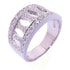 Fine Jewelry Diamond Ring Accessories US#7 18K White Gold