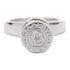 BVLGARI Element Diamond Ring 18K White Gold US#4.5