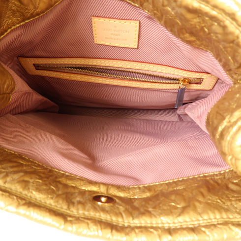 LOUIS VUITTON LV GHW Clutch Monogram Limelight Gold