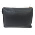 FENDI GHW Clutch Bag 7VA433 A7SR Calfskin Leather Black