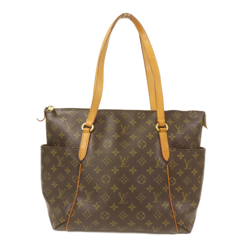 LOUIS VUITTON LV GHW Totally MM Shoulder Tote Bag M56689 Monogram Brown v2