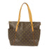 LOUIS VUITTON LV GHW Totally MM Shoulder Tote Bag M56689 Monogram Brown v2