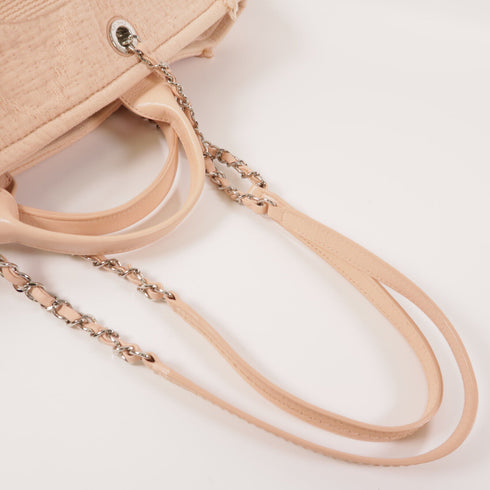 CHANEL CC SHW Totebag 2 Way Shoulder Bag Handbag Canvas