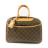 LOUIS VUITTON LV GHW Deauville Handbag M47270 Monogram Brown v3
