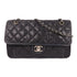 CHANEL CC SHW Chain Shoulder Bag Calfskin Leather Black v4