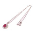 FINE JEWELRY 2.22ct Ruby 0.87ct Diamond Necklace PT850 Platinum